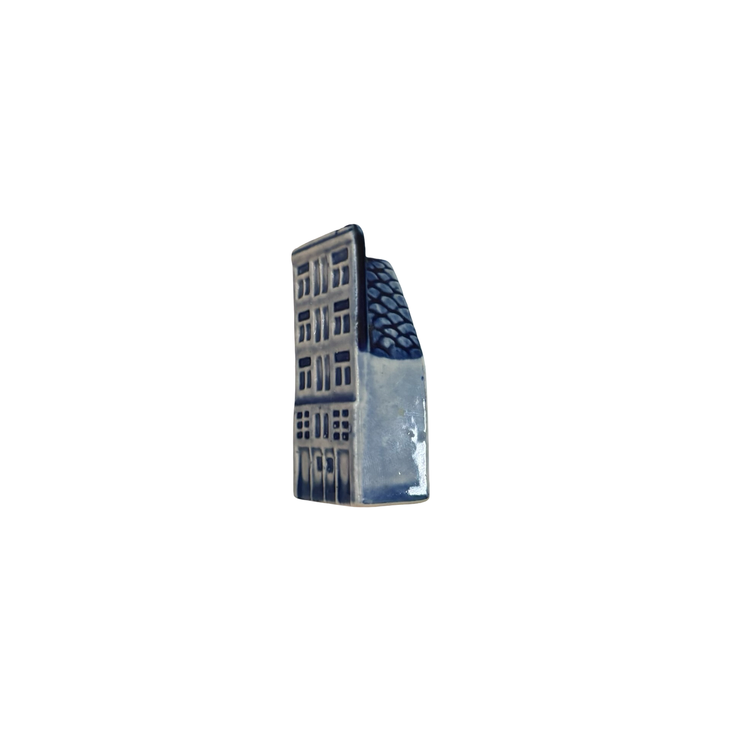 Mini Glazed Delft Blue Houses