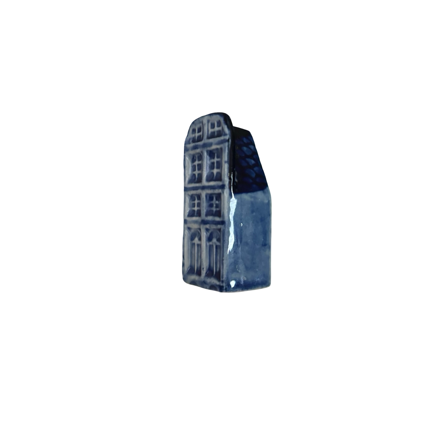 Mini Glazed Delft Blue Houses