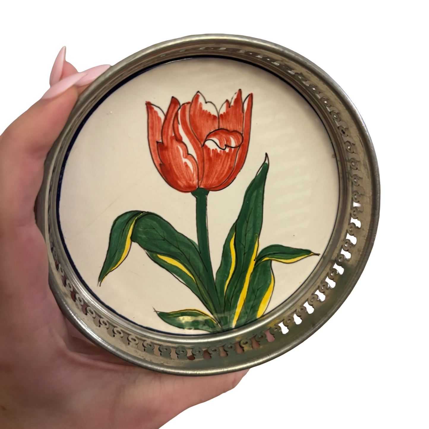 Delft Tulip Tray