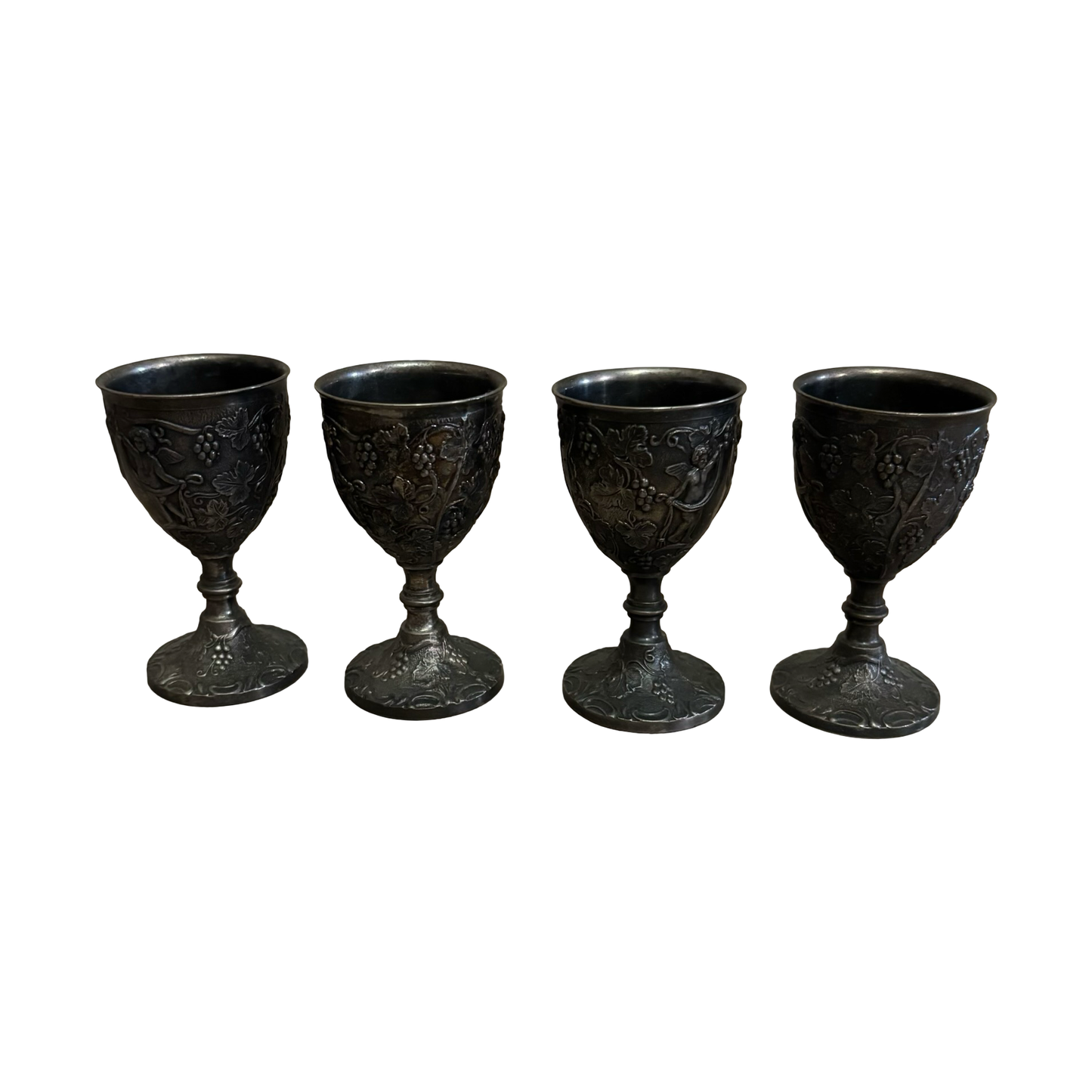 Silver Mini Goblet Set