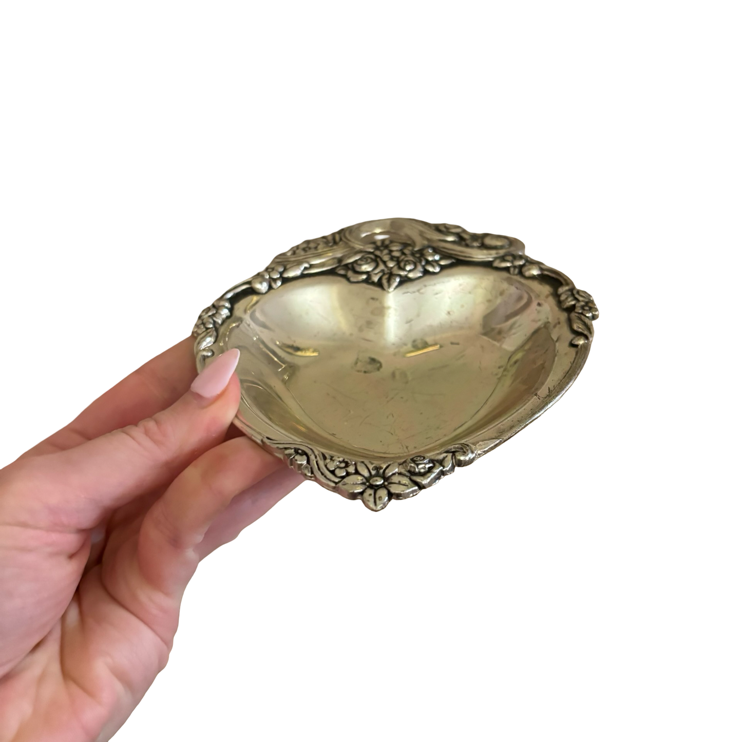 Silver Heart Dish