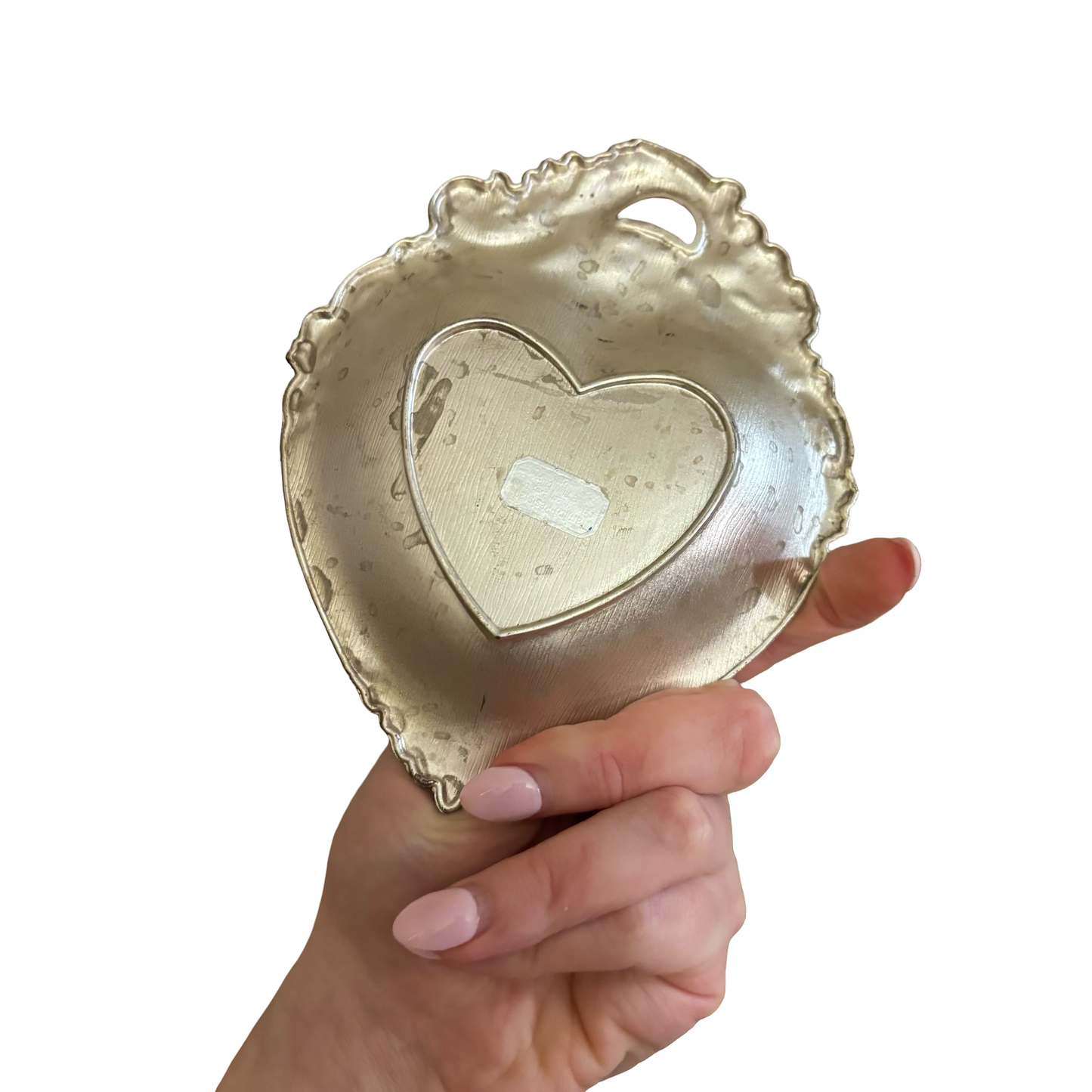 Silver Heart Dish