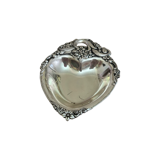 Silver Heart Dish