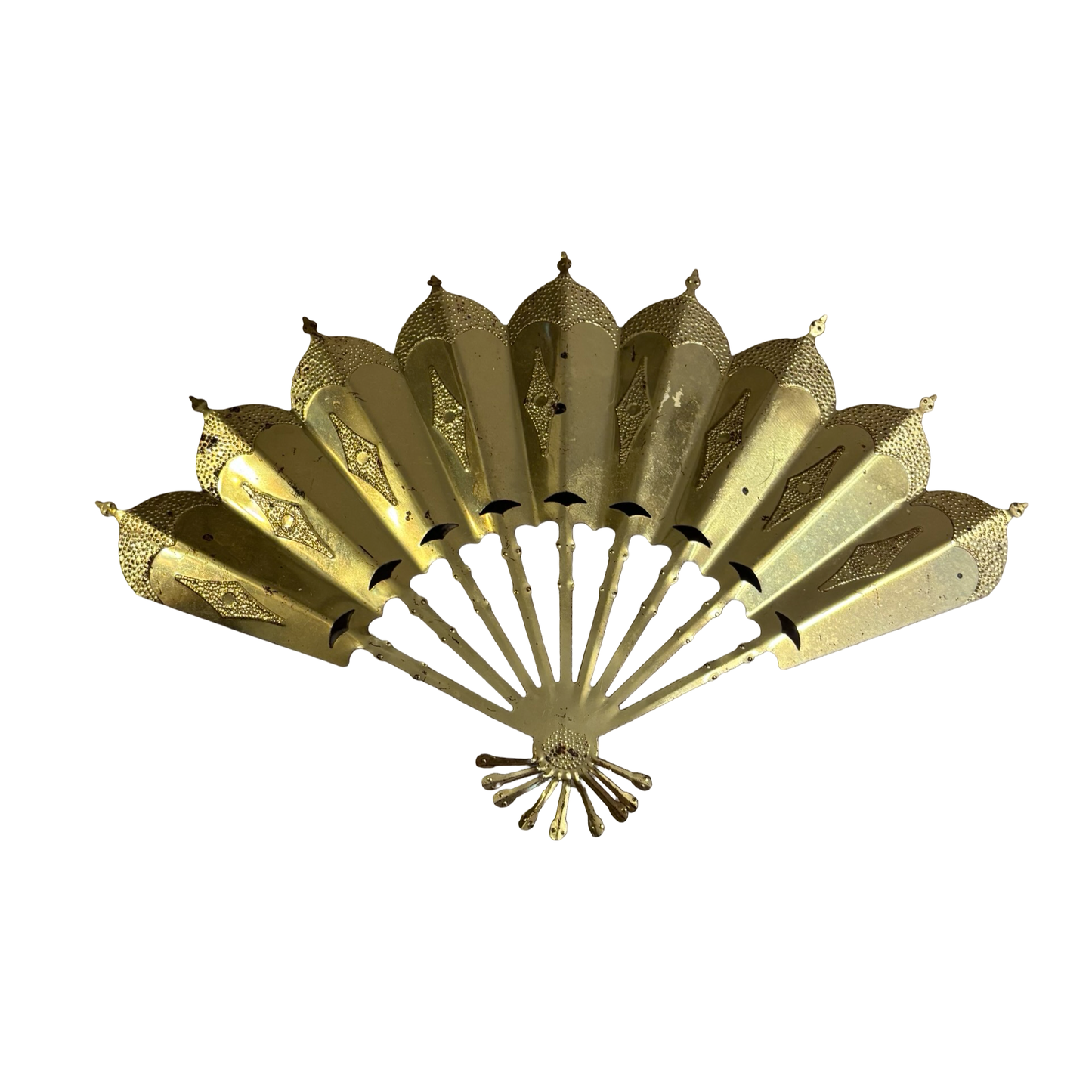 Brass Fan Wall Hanging
