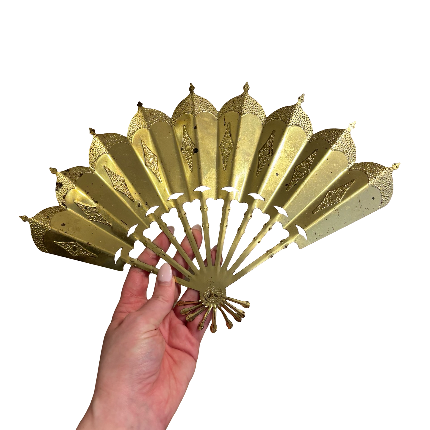 Brass Fan Wall Hanging