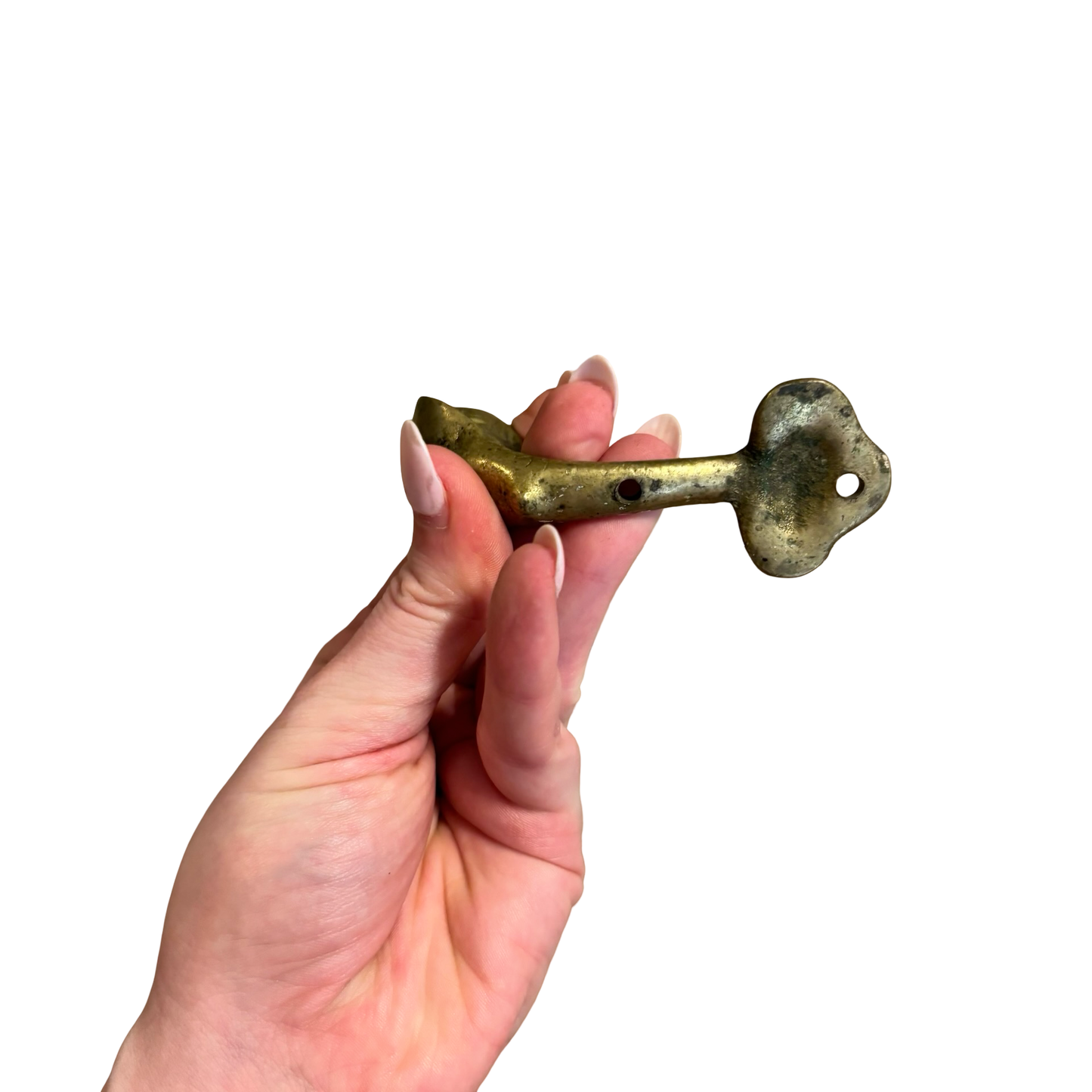 Brass Koi Fish Wall Hook