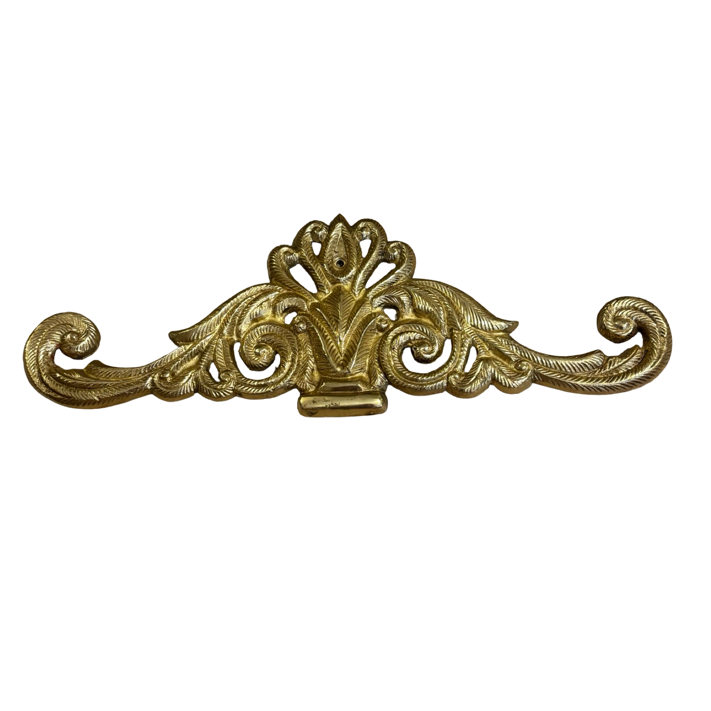 Brass Ornate Wall Accent