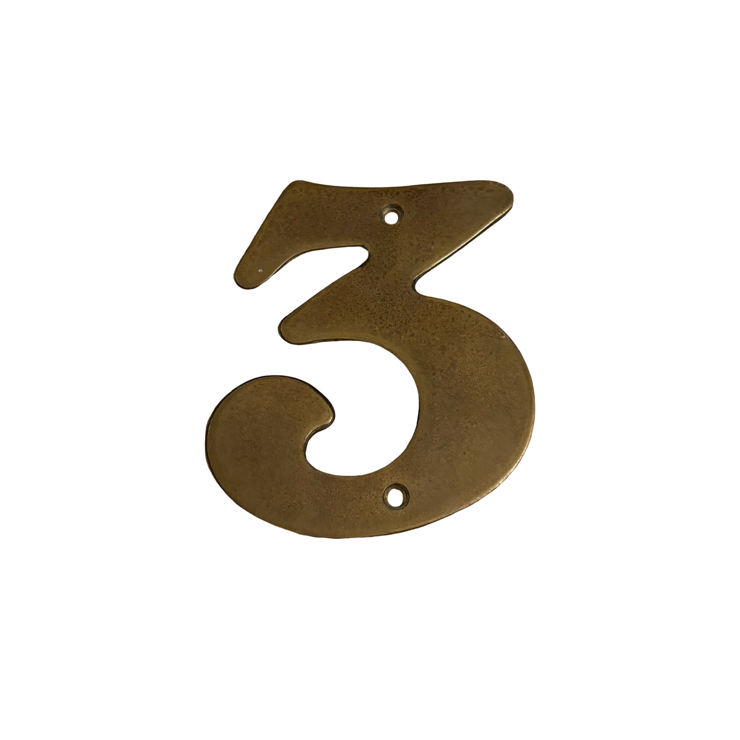 Brass House Number
