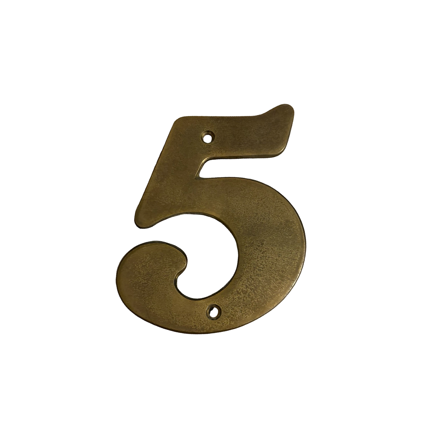 Brass House Number