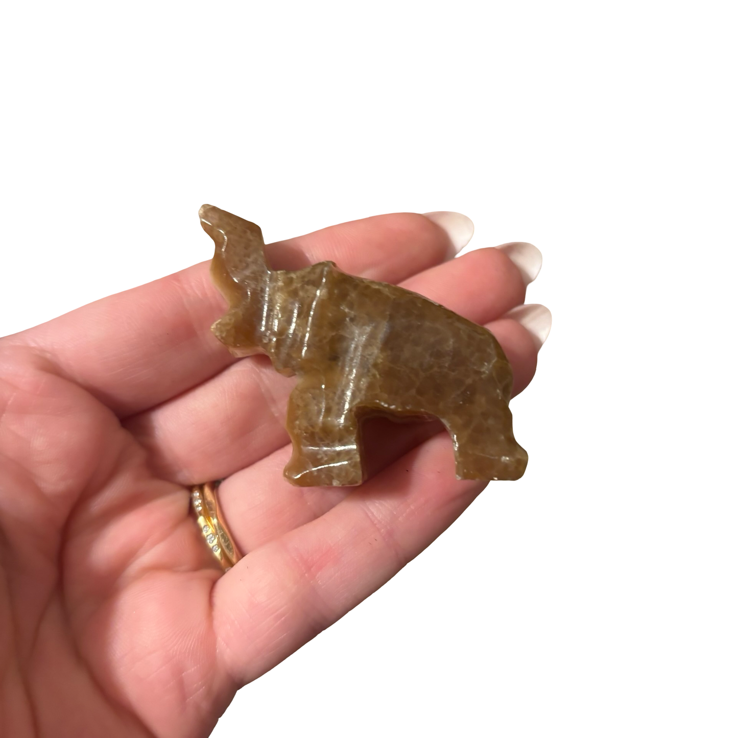 Mini Onyx Elephant