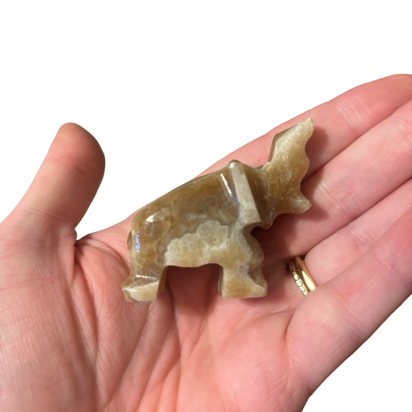 Mini Onyx Elephant