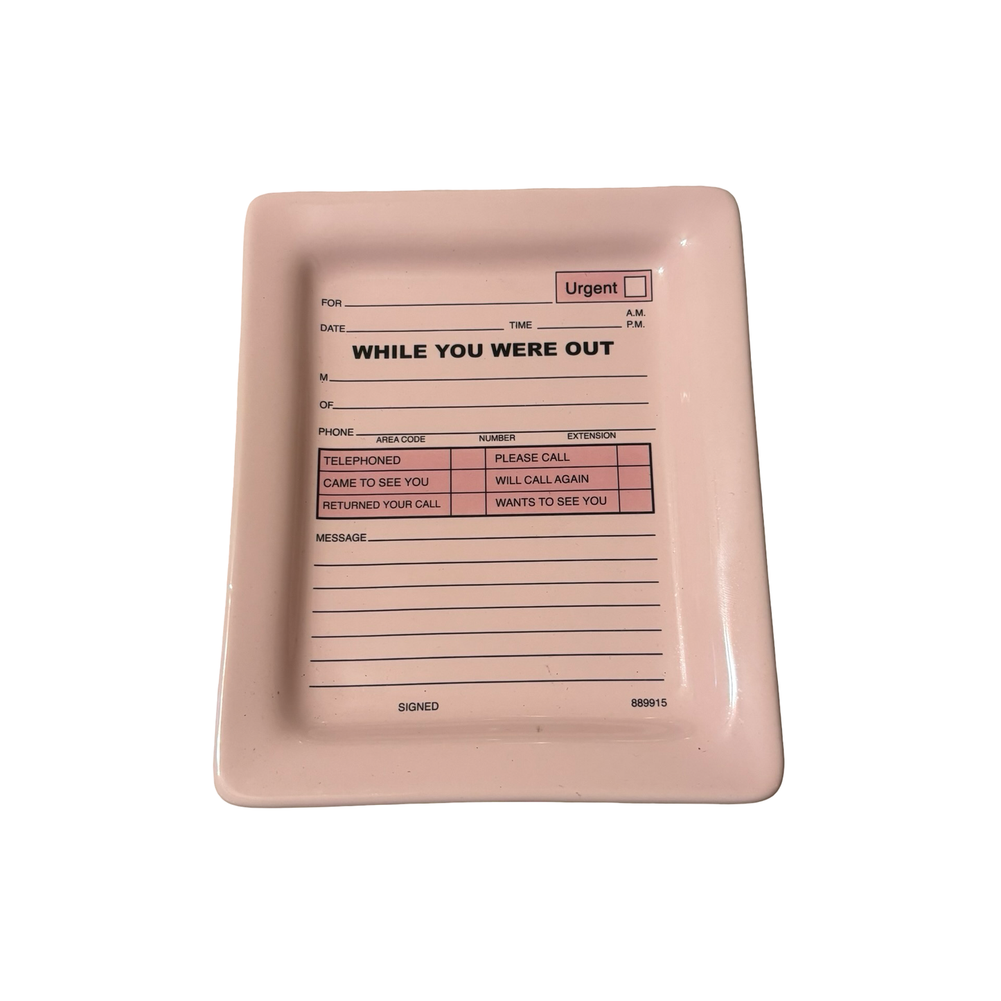 Modern While You Were Out Tray