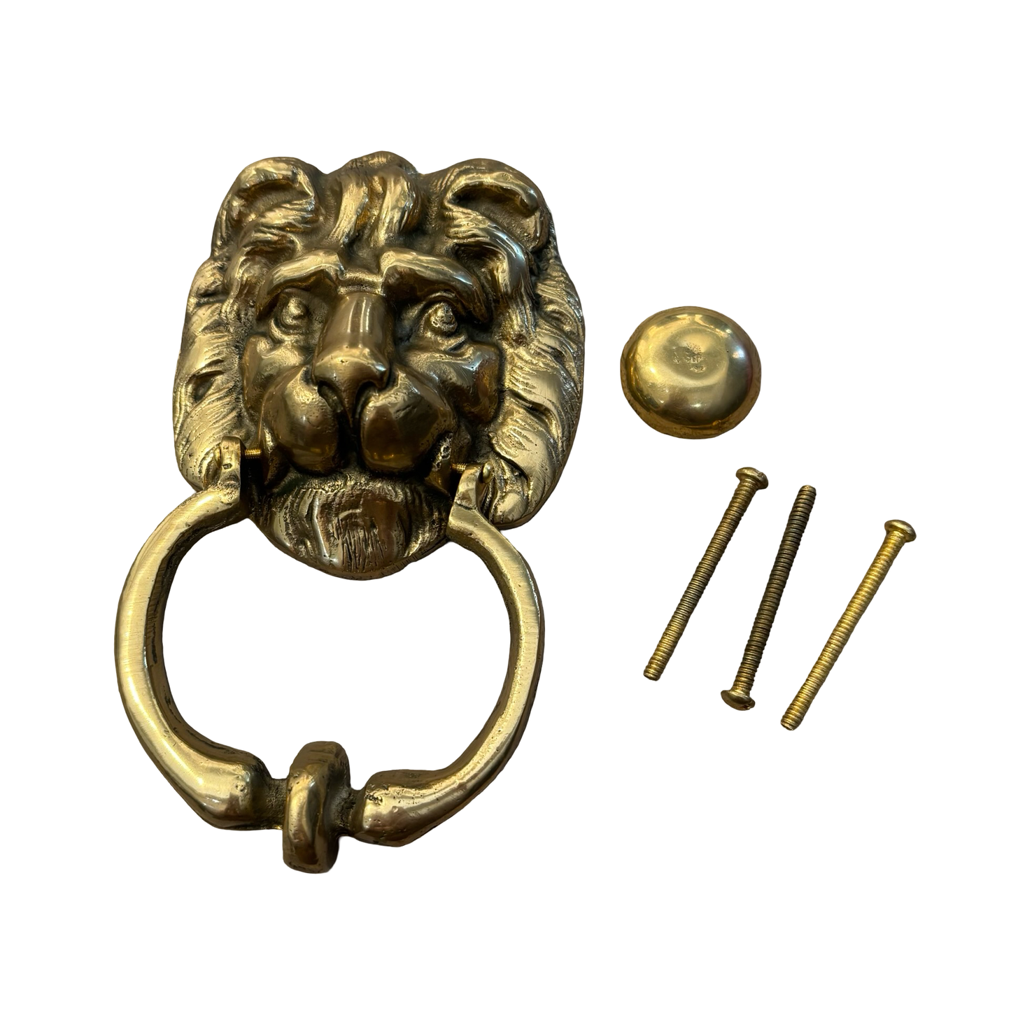 Brass Lion Door Knocker