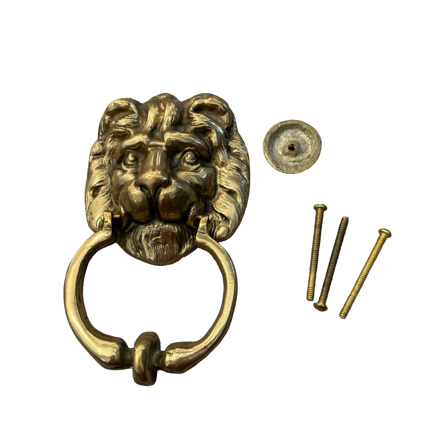 Brass Lion Door Knocker