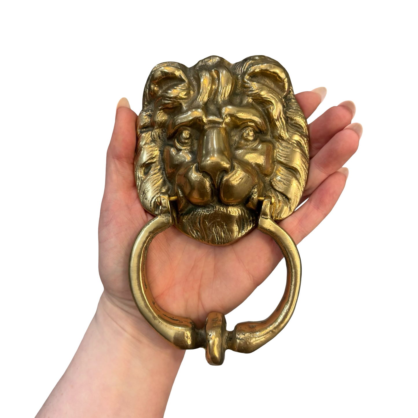 Brass Lion Door Knocker