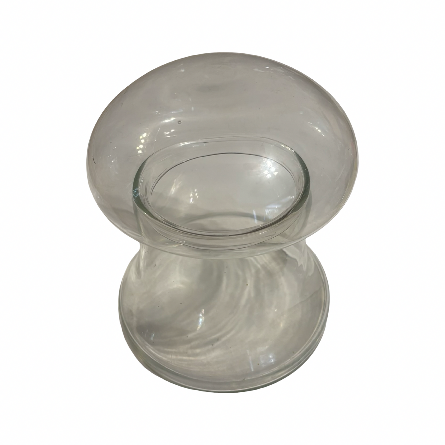 Glass Mushroom Canister
