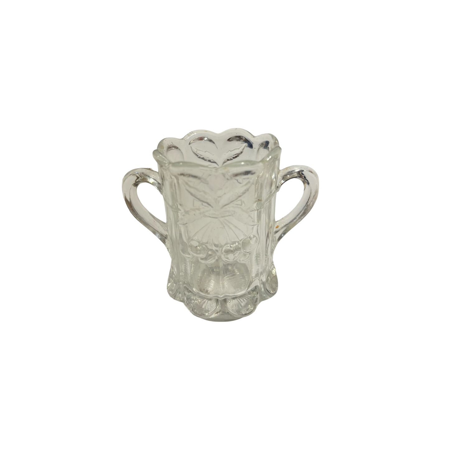 Glass Cherry Toothpick Holder