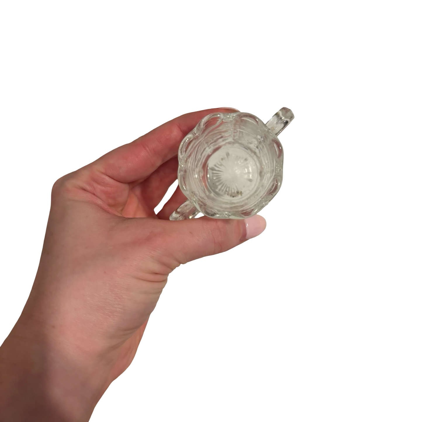 Glass Cherry Toothpick Holder