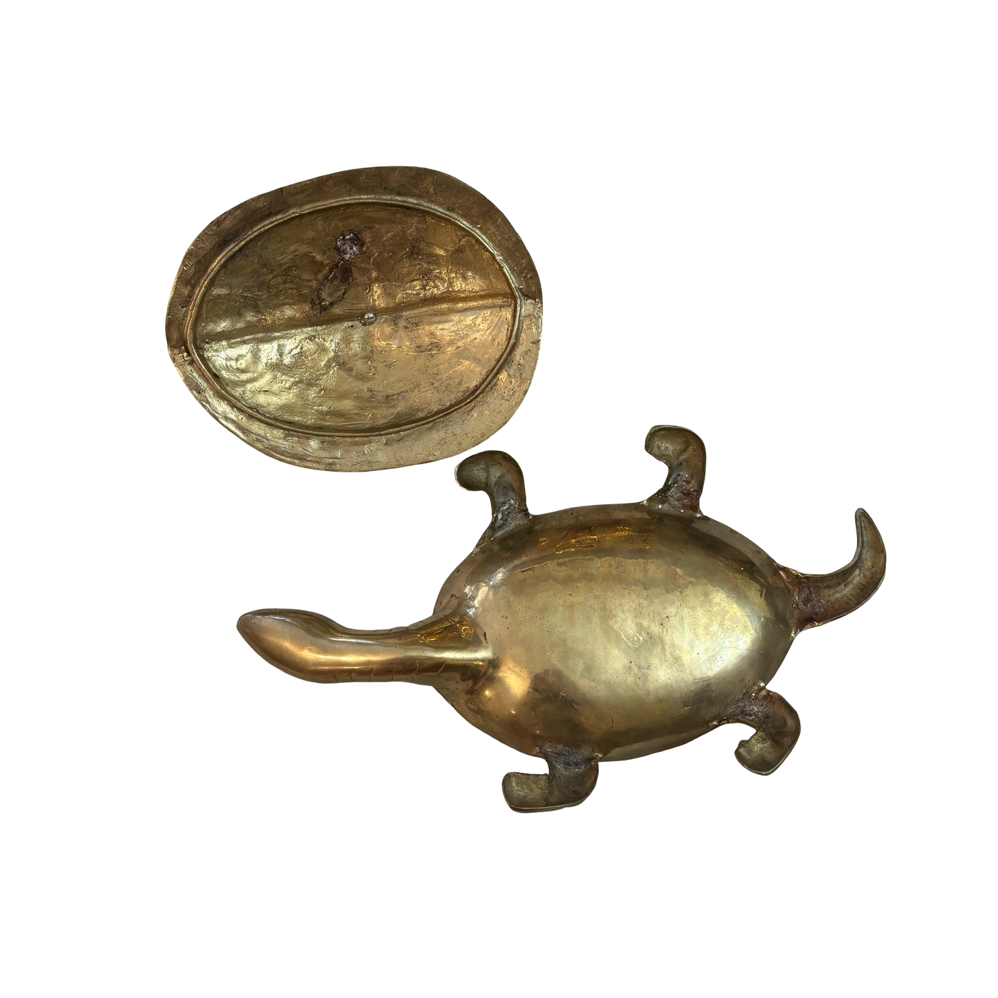 Giant Brass Tortoise/Turtle Box