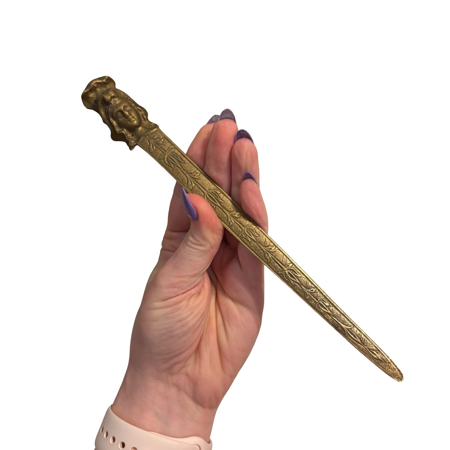 Brass Woman Letter Opener