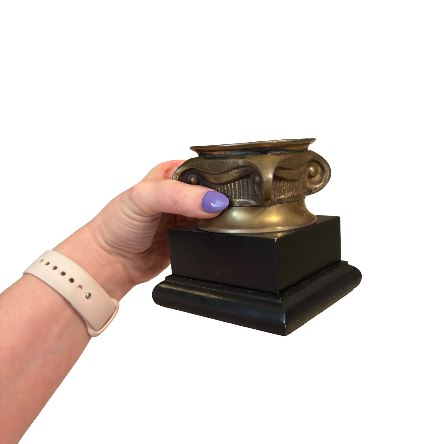 Brass Column Catchall