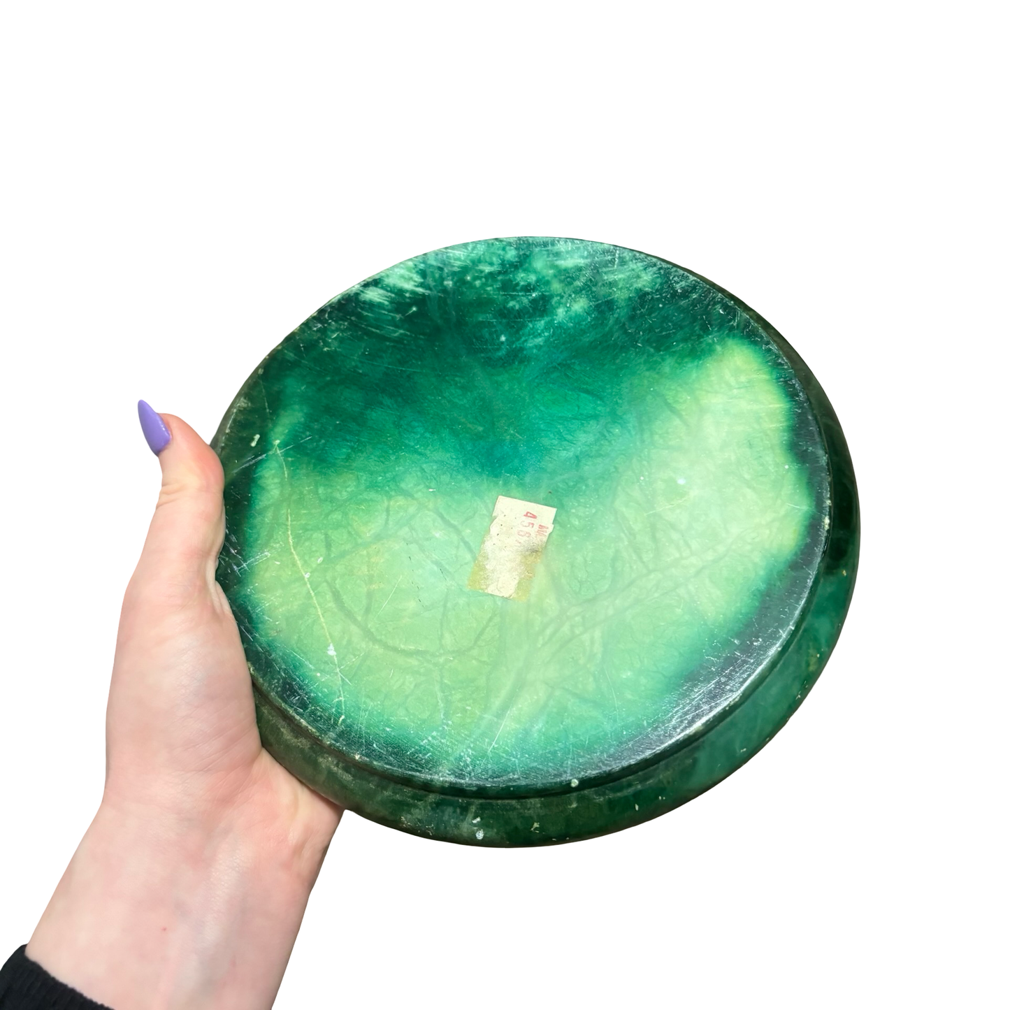 Green Alabaster Ashtray