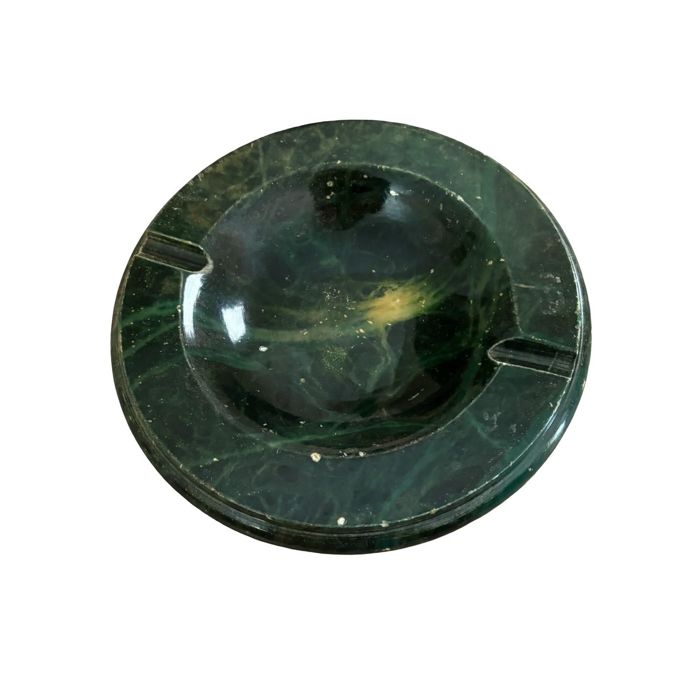 Green Alabaster Ashtray