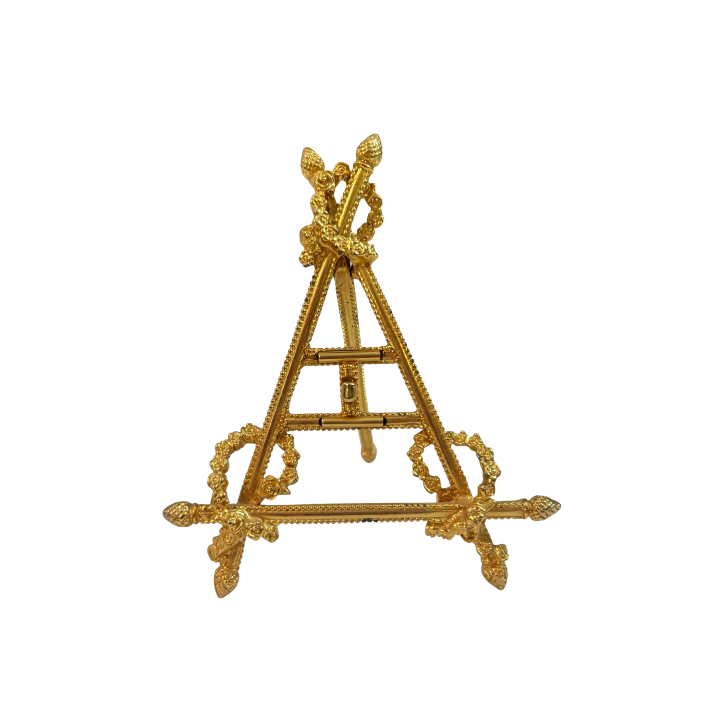 Joan Rivers Gold Tone Brooch Easel