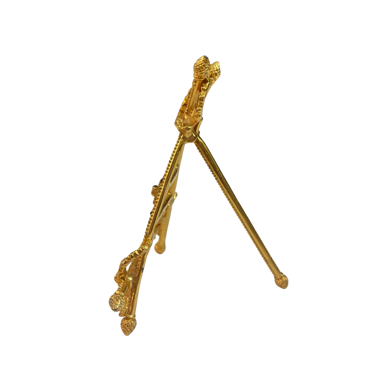 Joan Rivers Gold Tone Brooch Easel