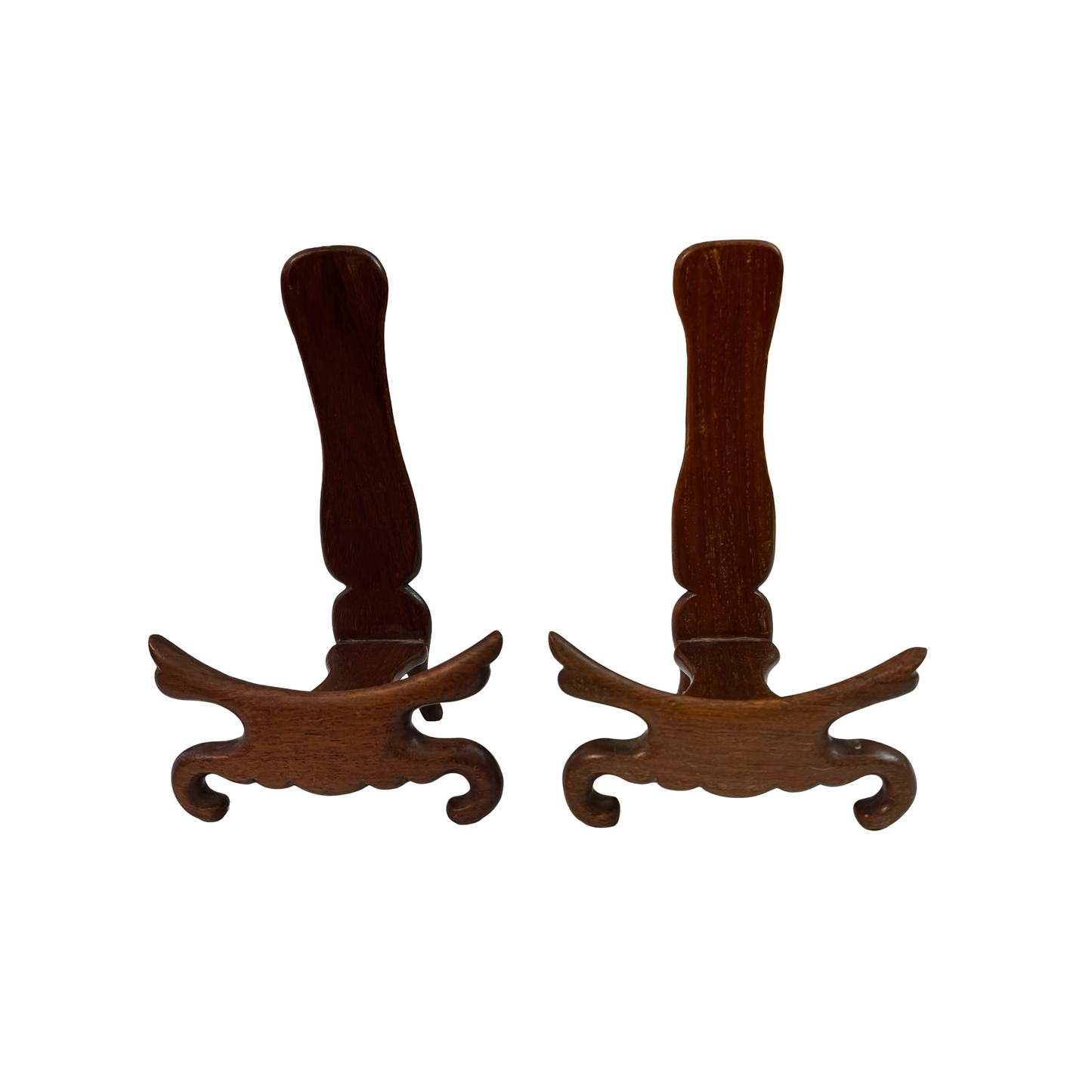 Pair of Wooden Stands