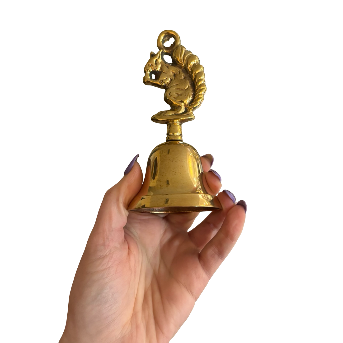 Brass Squirrel Bell