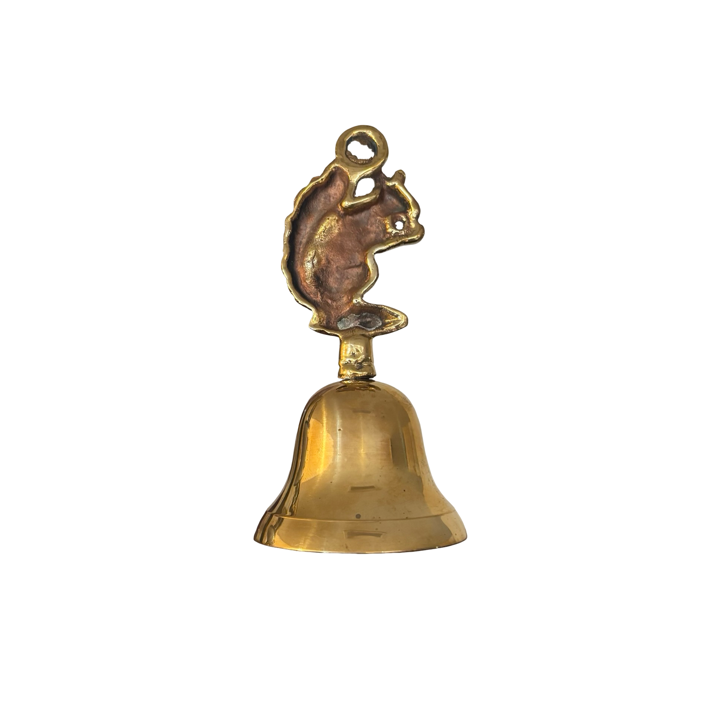 Brass Squirrel Bell