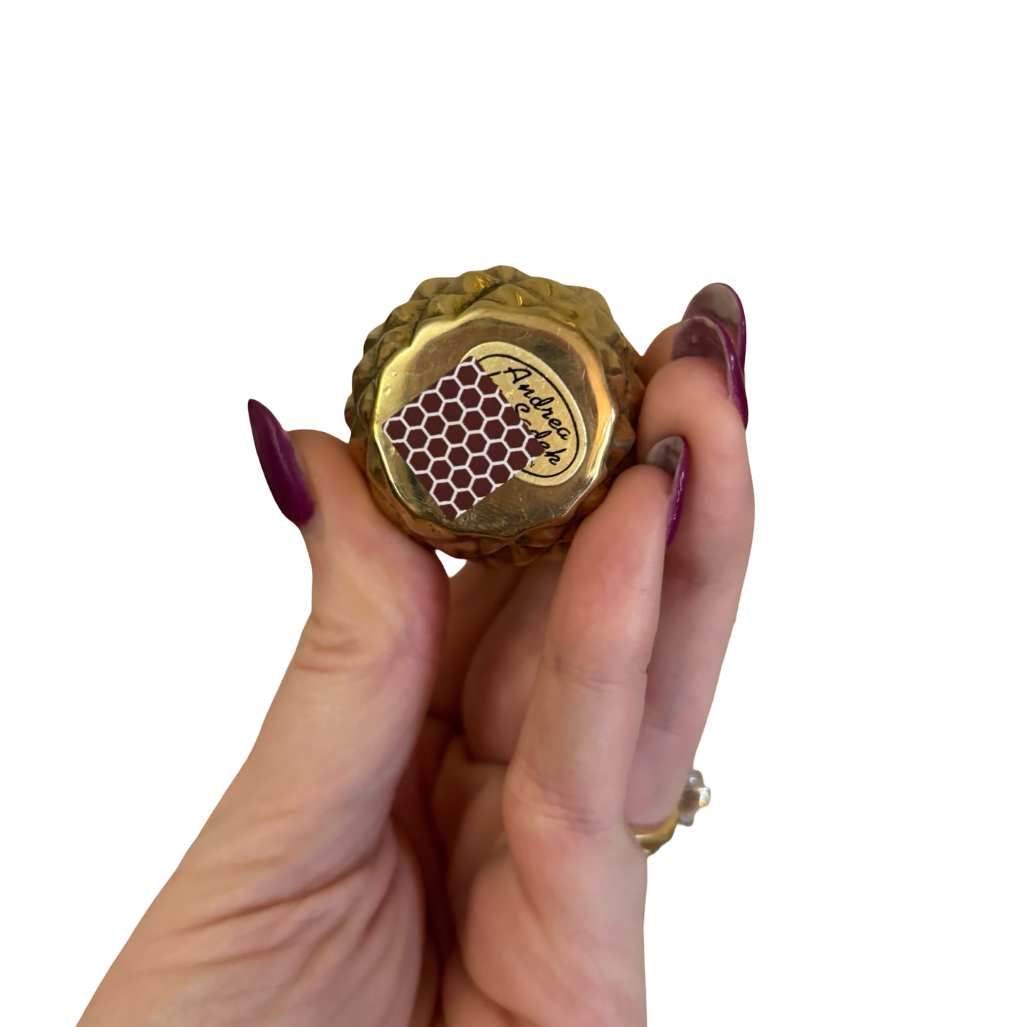 Brass Pineapple Match Striker/Holder