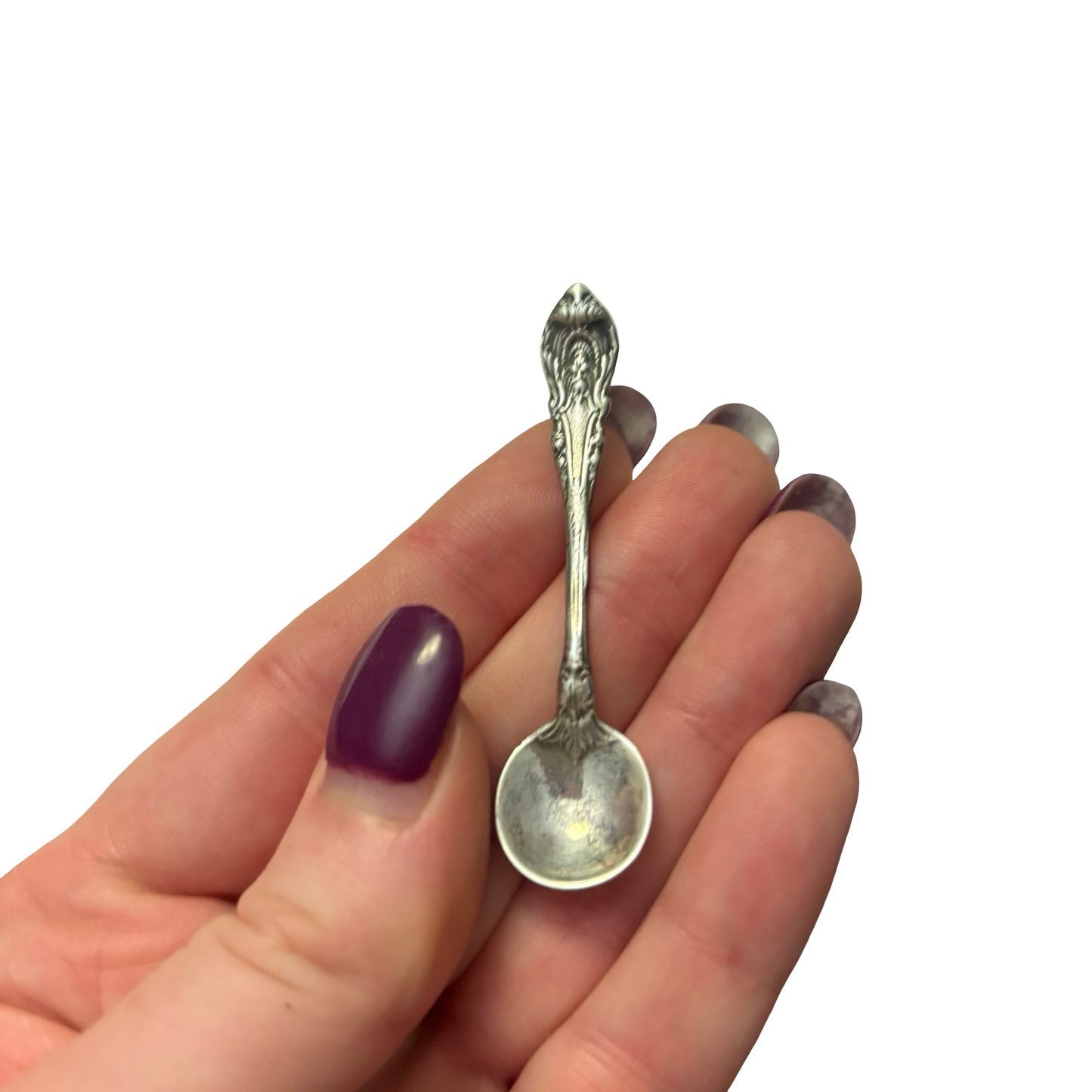 Sterling Silver Salt Spoon