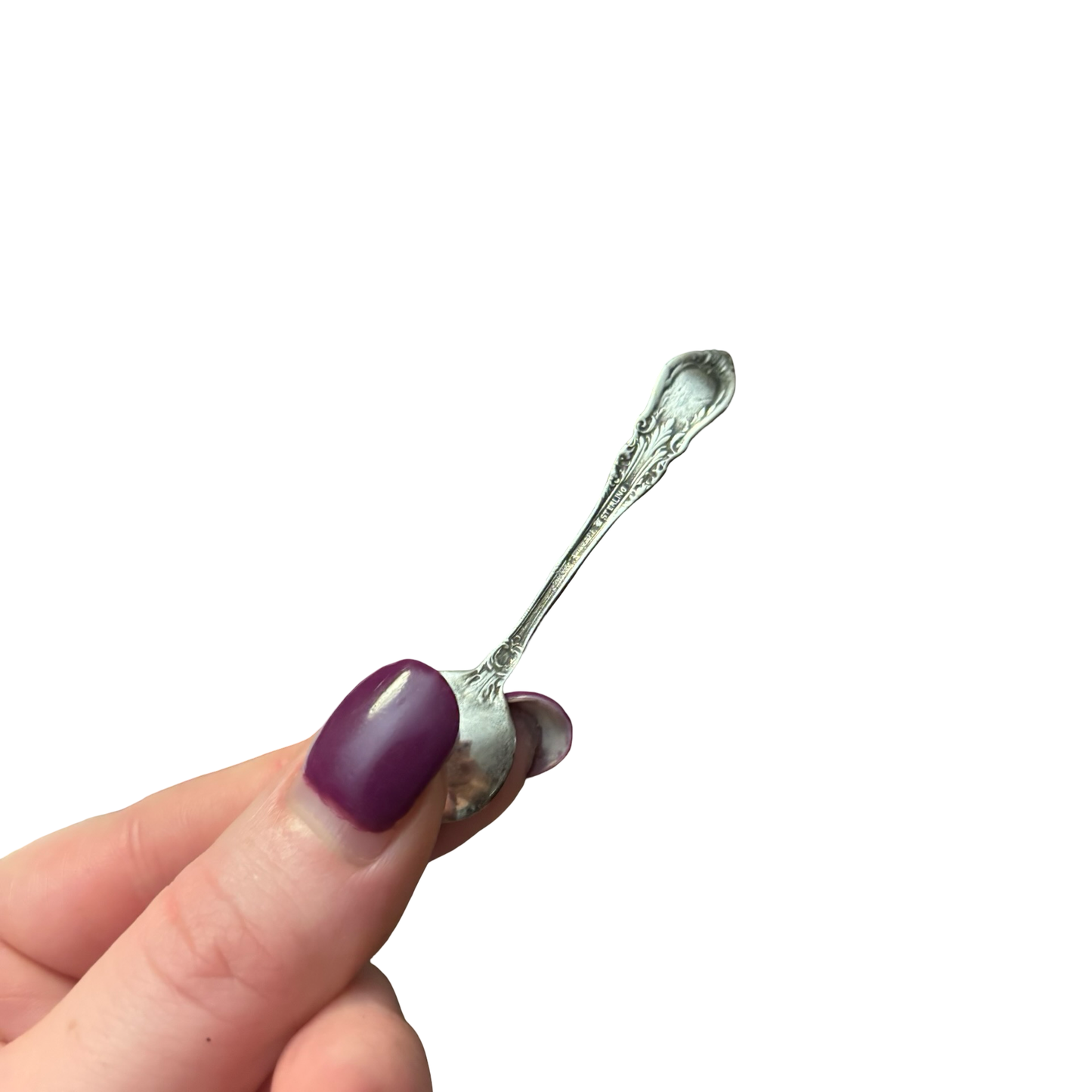 Sterling Silver Salt Spoon