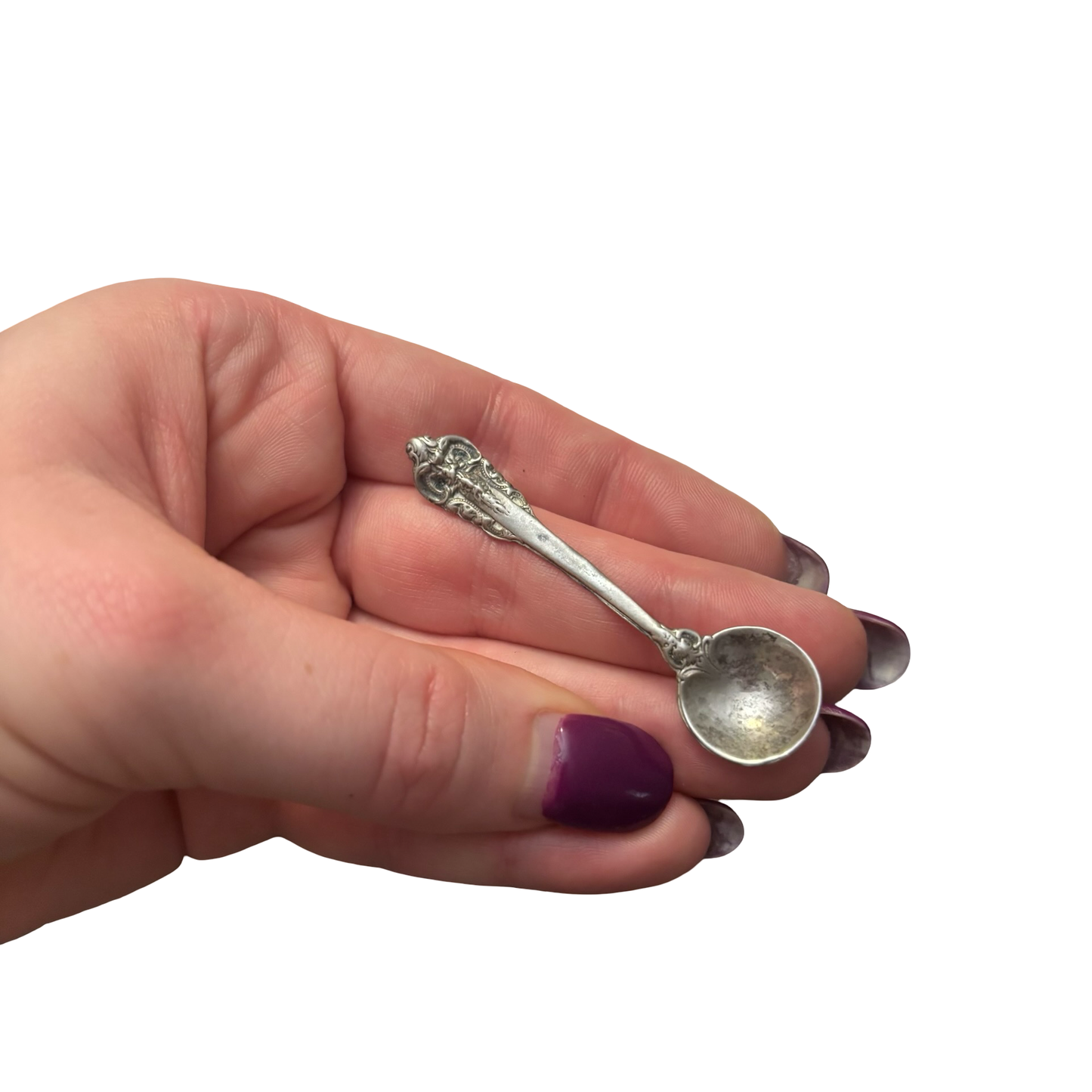Sterling Silver Salt Spoon