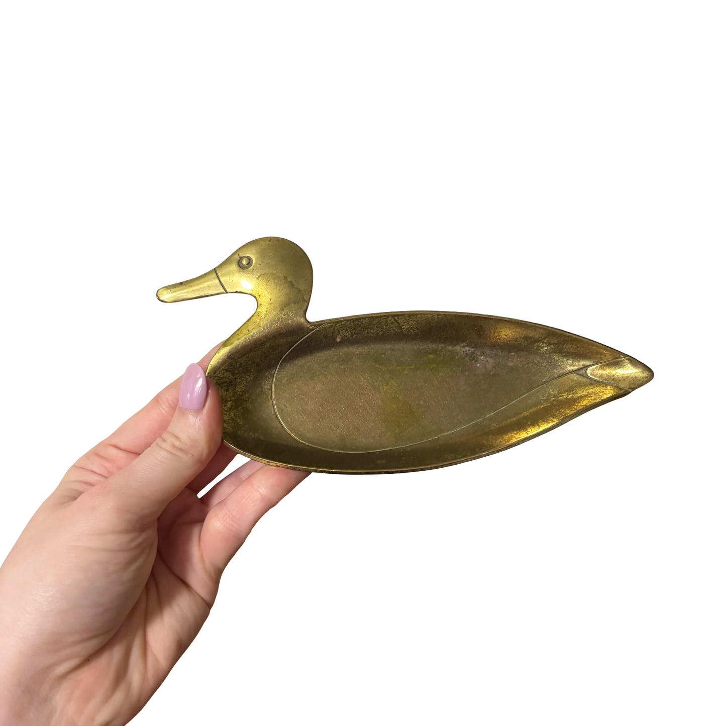 Brass Duck Dish