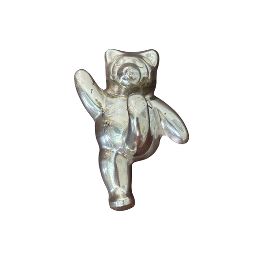 Silver Bear Wall Hook