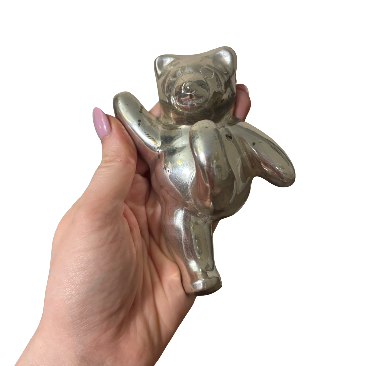 Silver Bear Wall Hook