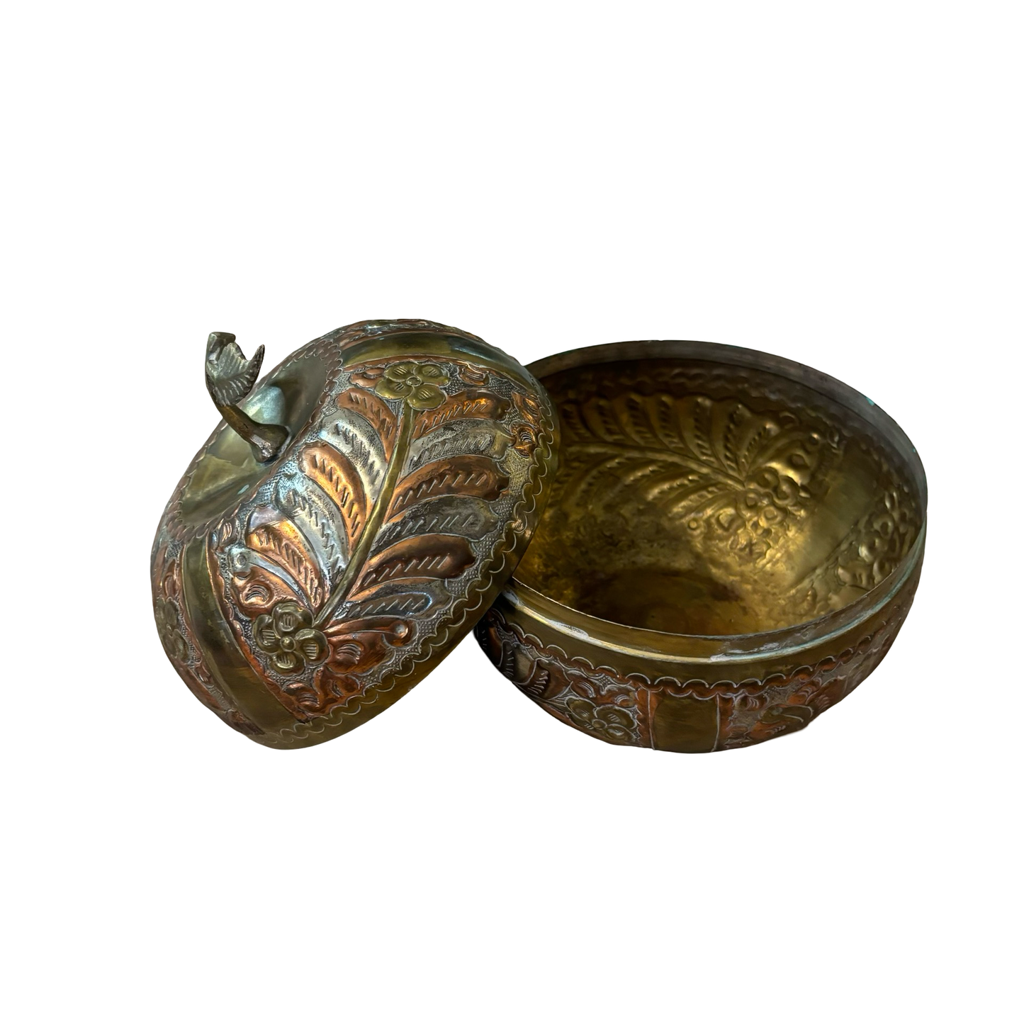 Brass Pumpkin Box