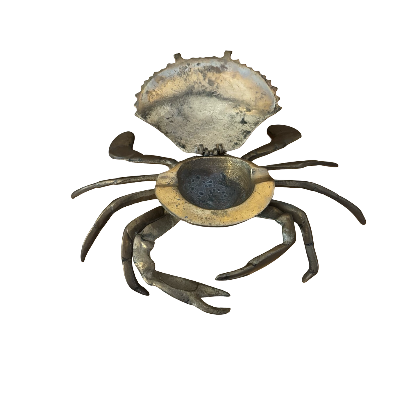 Brass Crab Ashtray