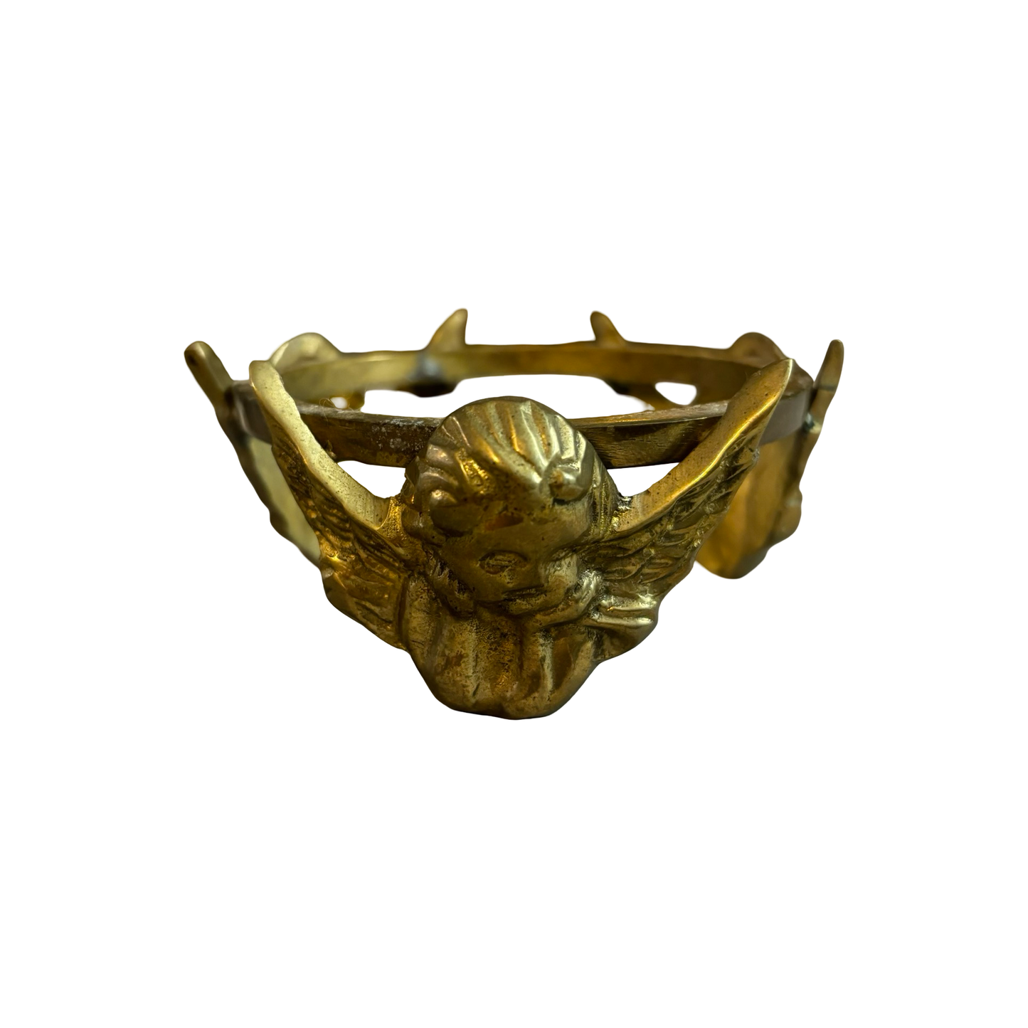 Brass Cherub Stand
