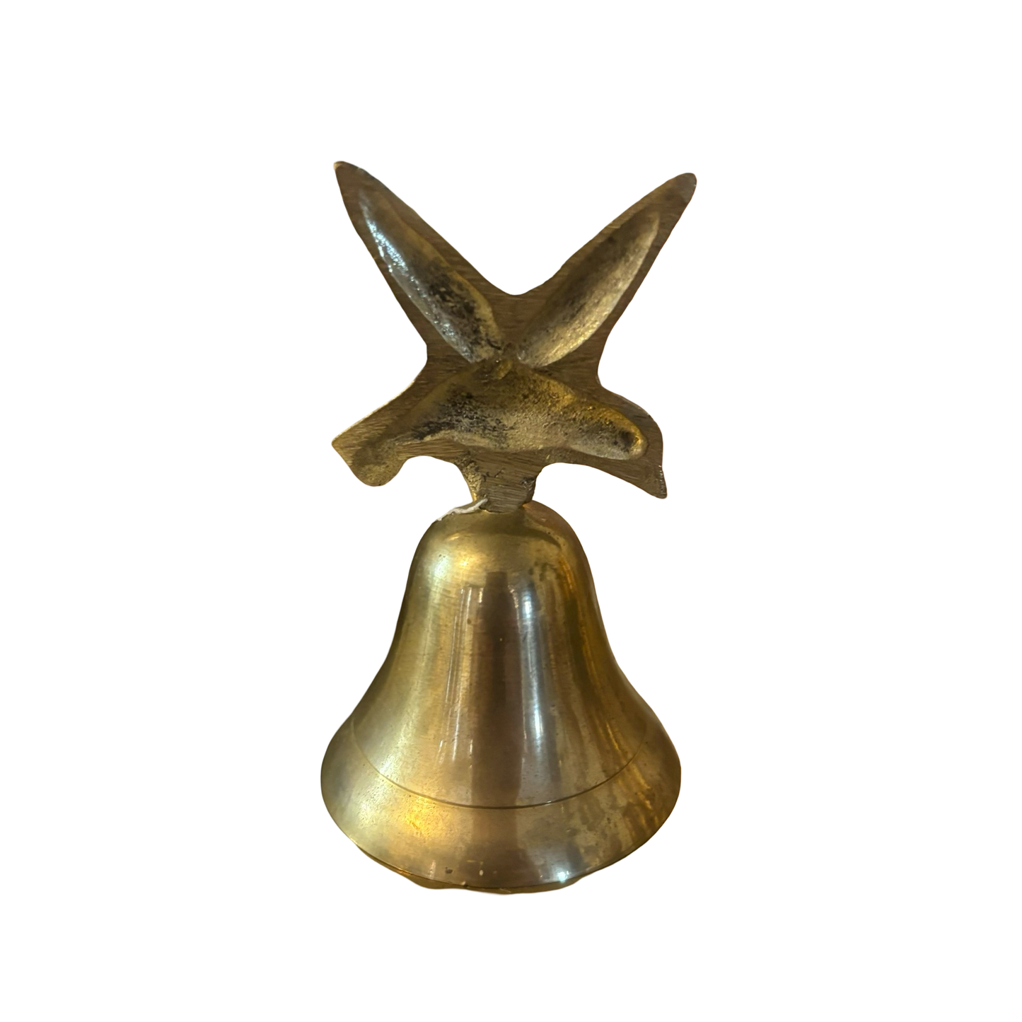 Brass Hummingbird Bell