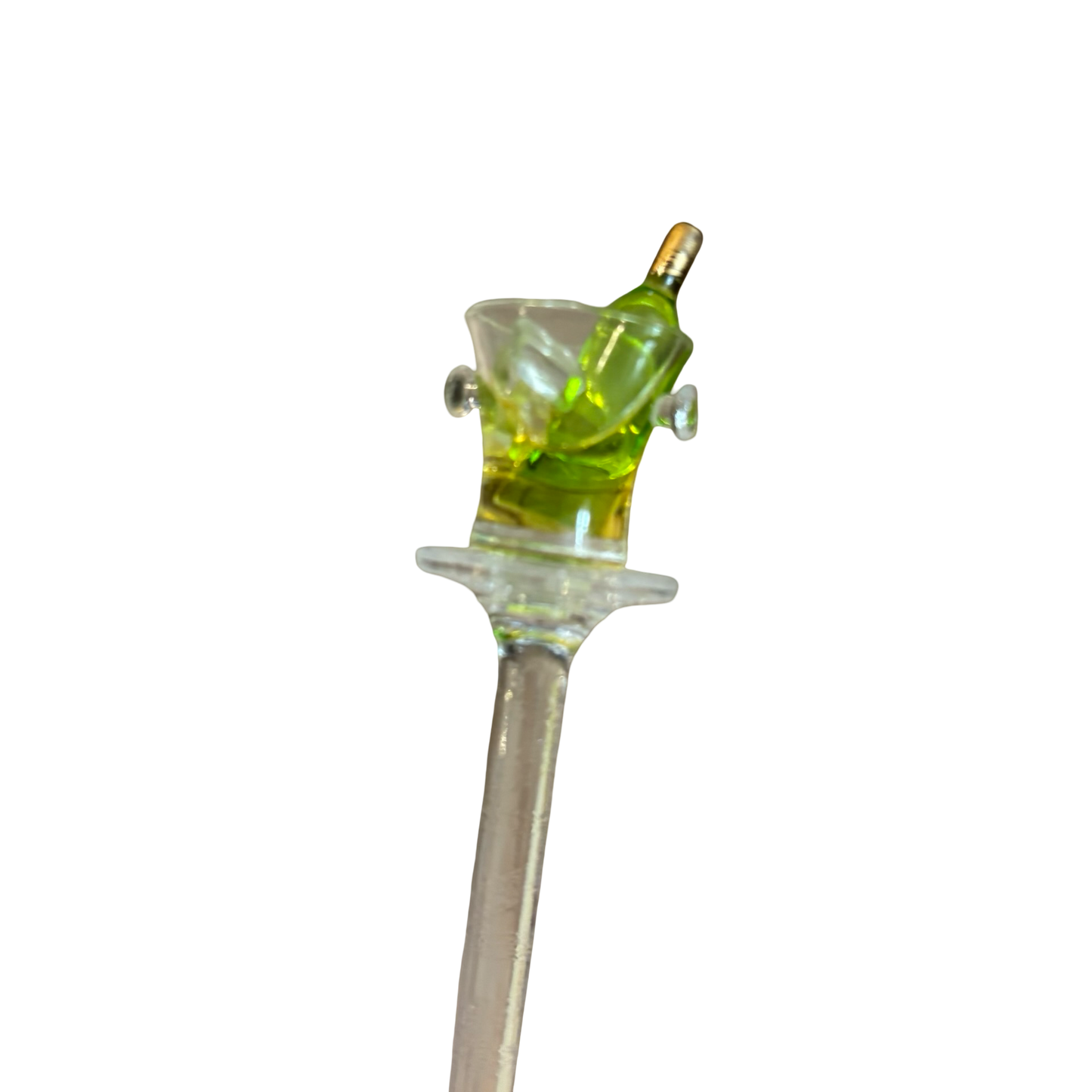 Set of Four Plastic Cocktail Stirrers