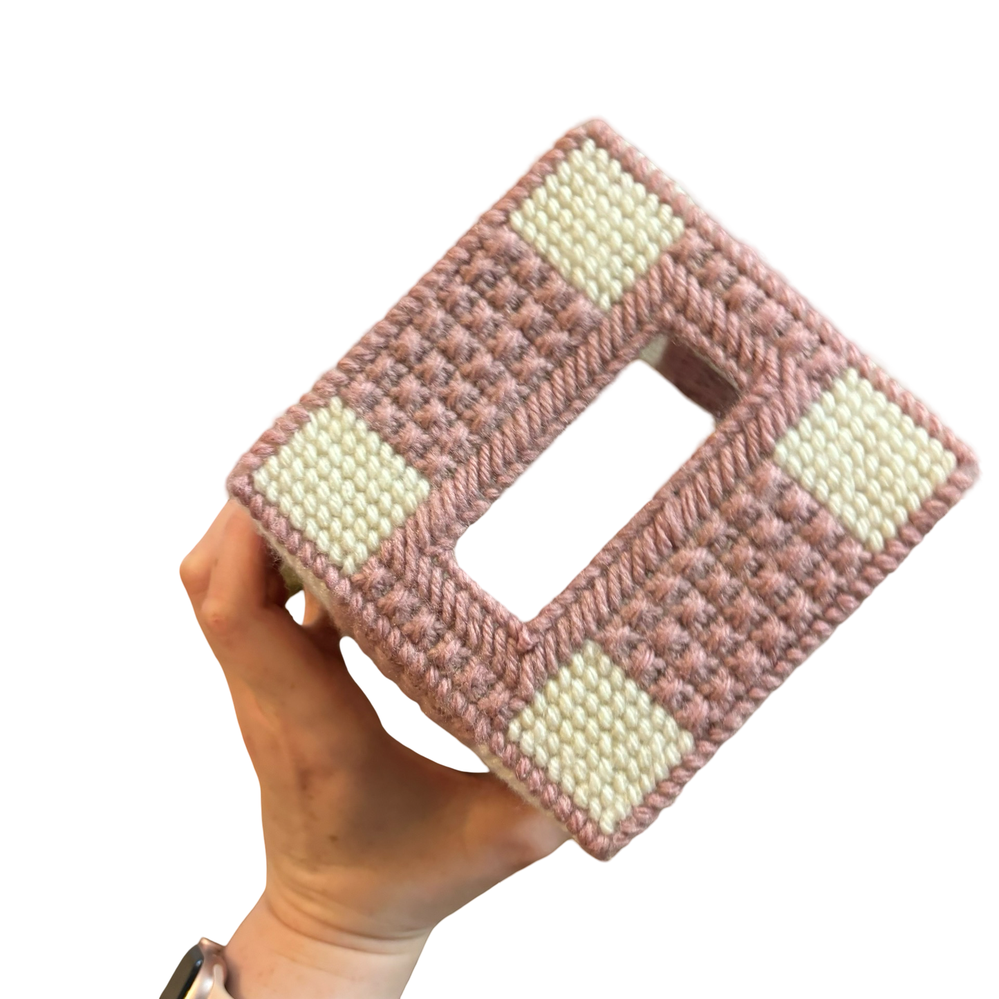 Checkered Tissue Cover