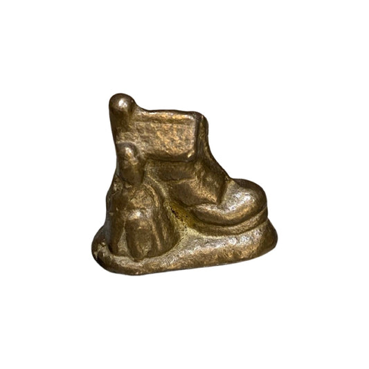 Brass Old Lady and the Shoe Mini