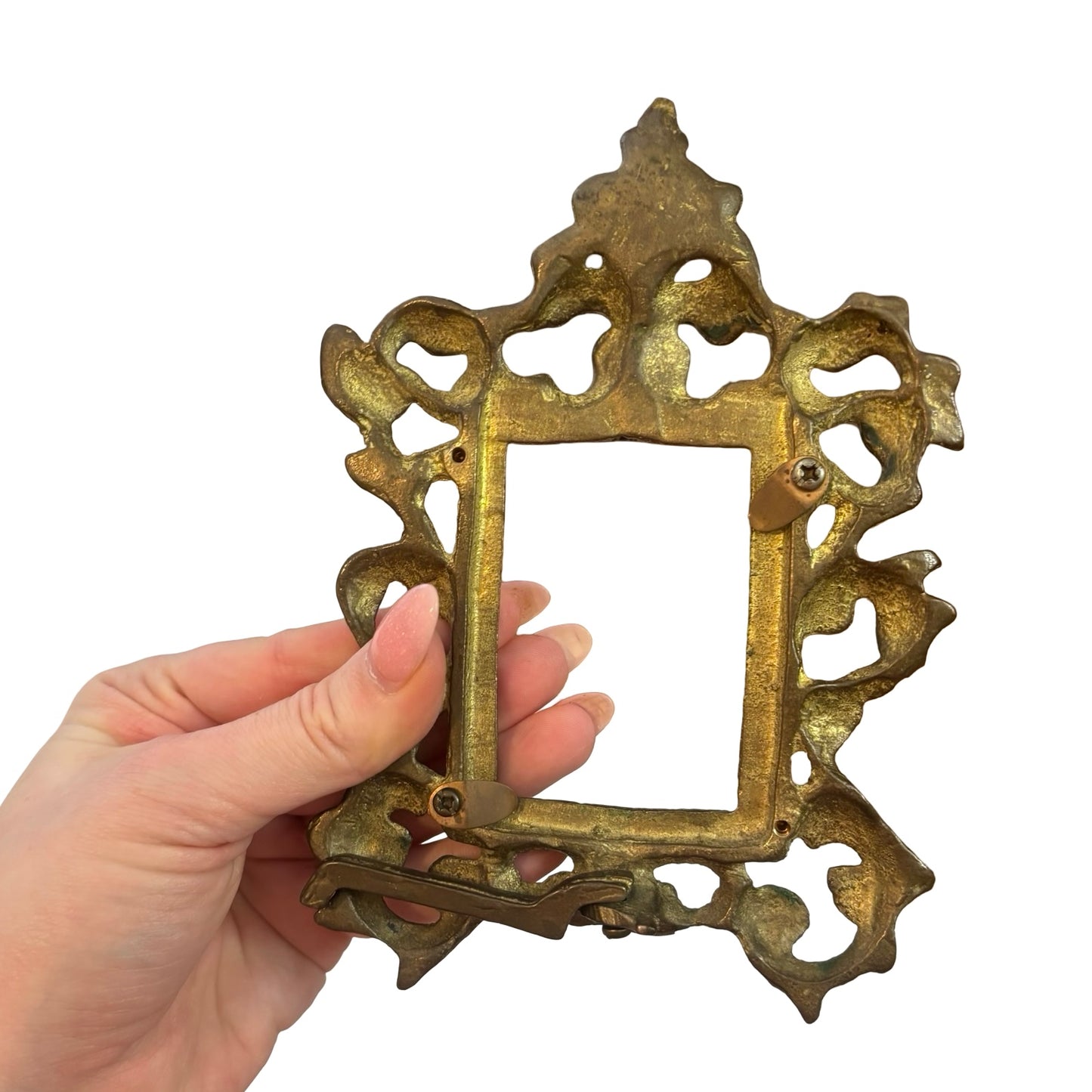 Brass Ornate Photo Frame