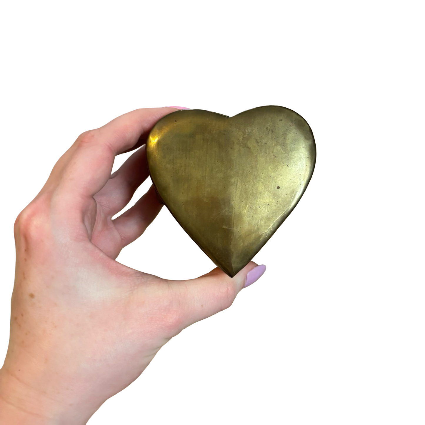 Brass Heart Box