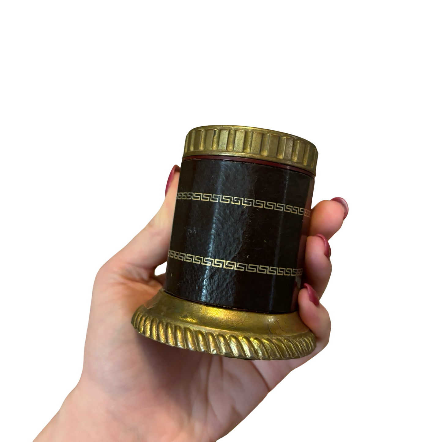 Leather Wrapped Pencil Sharpener