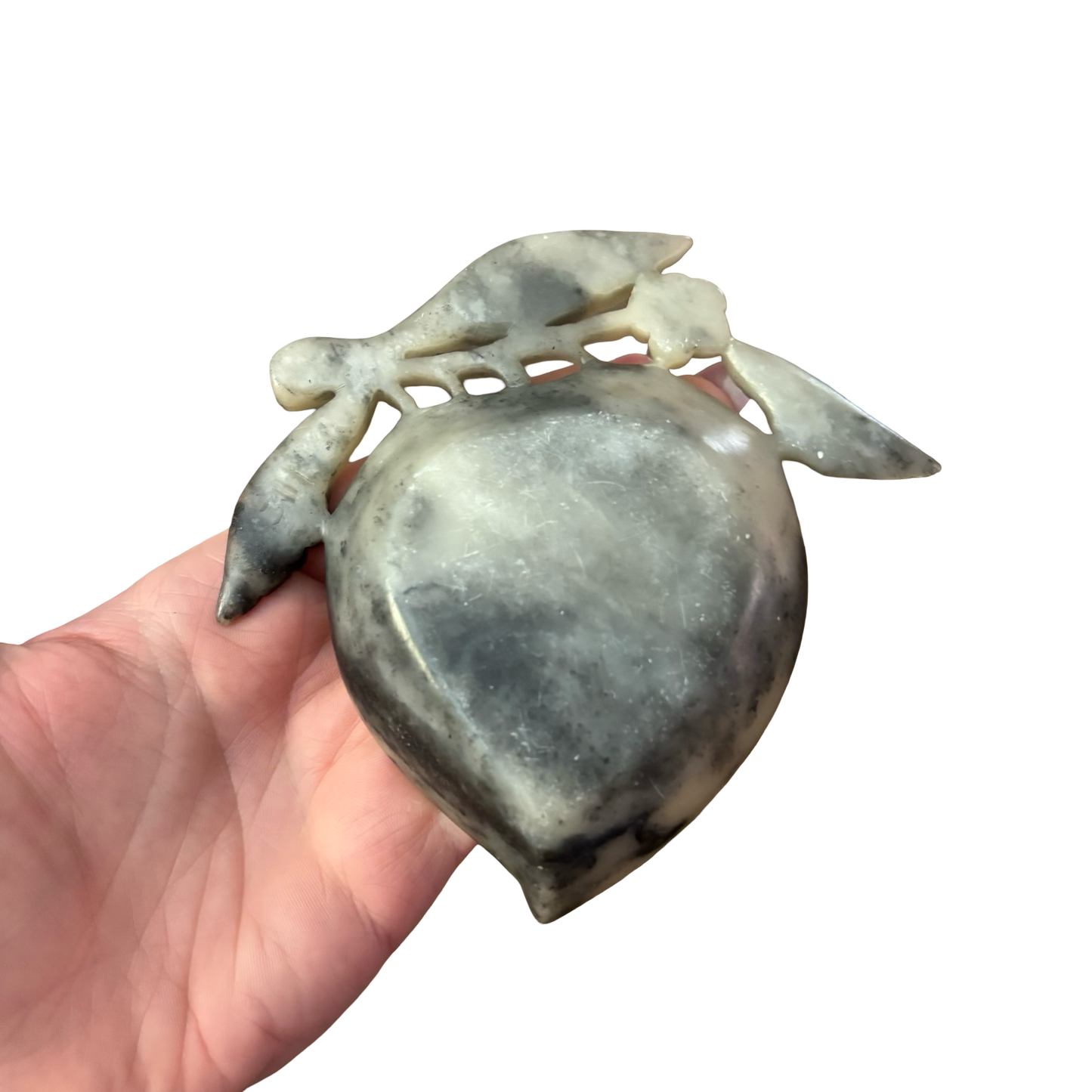 Chinese Carved Soapstone Dish